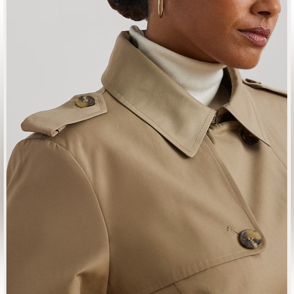Ralph Lauren NWT sand color trenchcoat - Picture 3 of 13